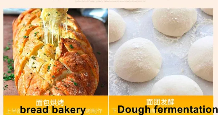 Combination oven Baking and fermentation Electric oven proofer Multifunctional 2layers 4plates