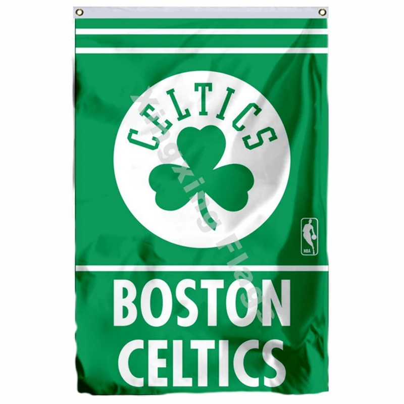 Boston Celtics Национальный флаг 3ft X 5ft полиэстер Boston Celtics баннер Летающий Размер № 4 90X150 см пользовательский флаг - Цвет: H2