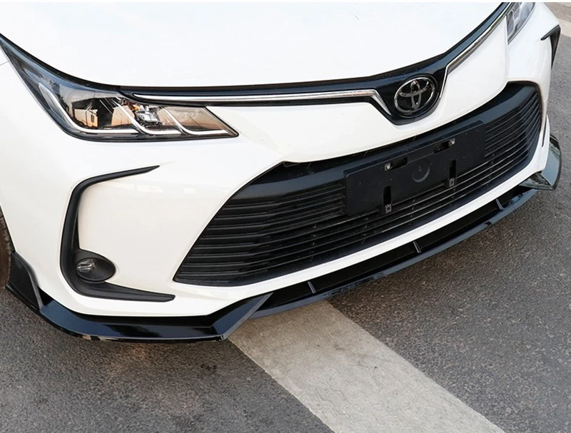 Для Toyota Corolla Комплект кузова спойлер для Lewin ABS задний спойлер передний бампер диффузор защитные бамперы