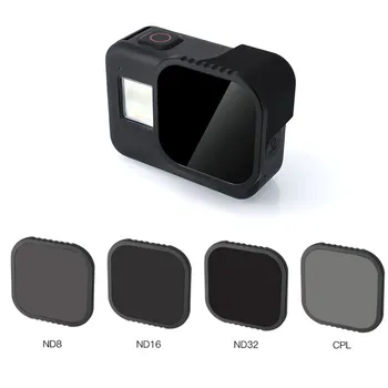 

Optical Glass CPL ND8 ND16 ND32 Filters Set For GoPro Hero 8 Black Camera Accessories