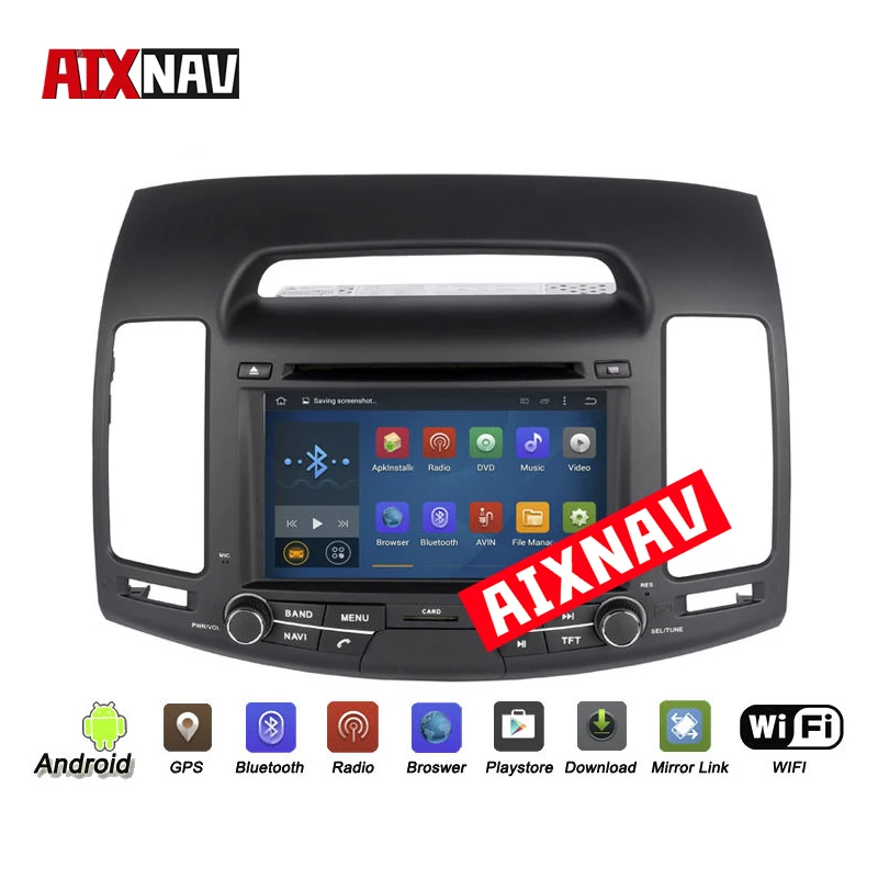 Flash Deal Touch Screen Bluetooth Rear View Camera Dispaly Car GPS Navigation System for Hyundai Elantra Truck Audio DVD Player Auto Radio 0