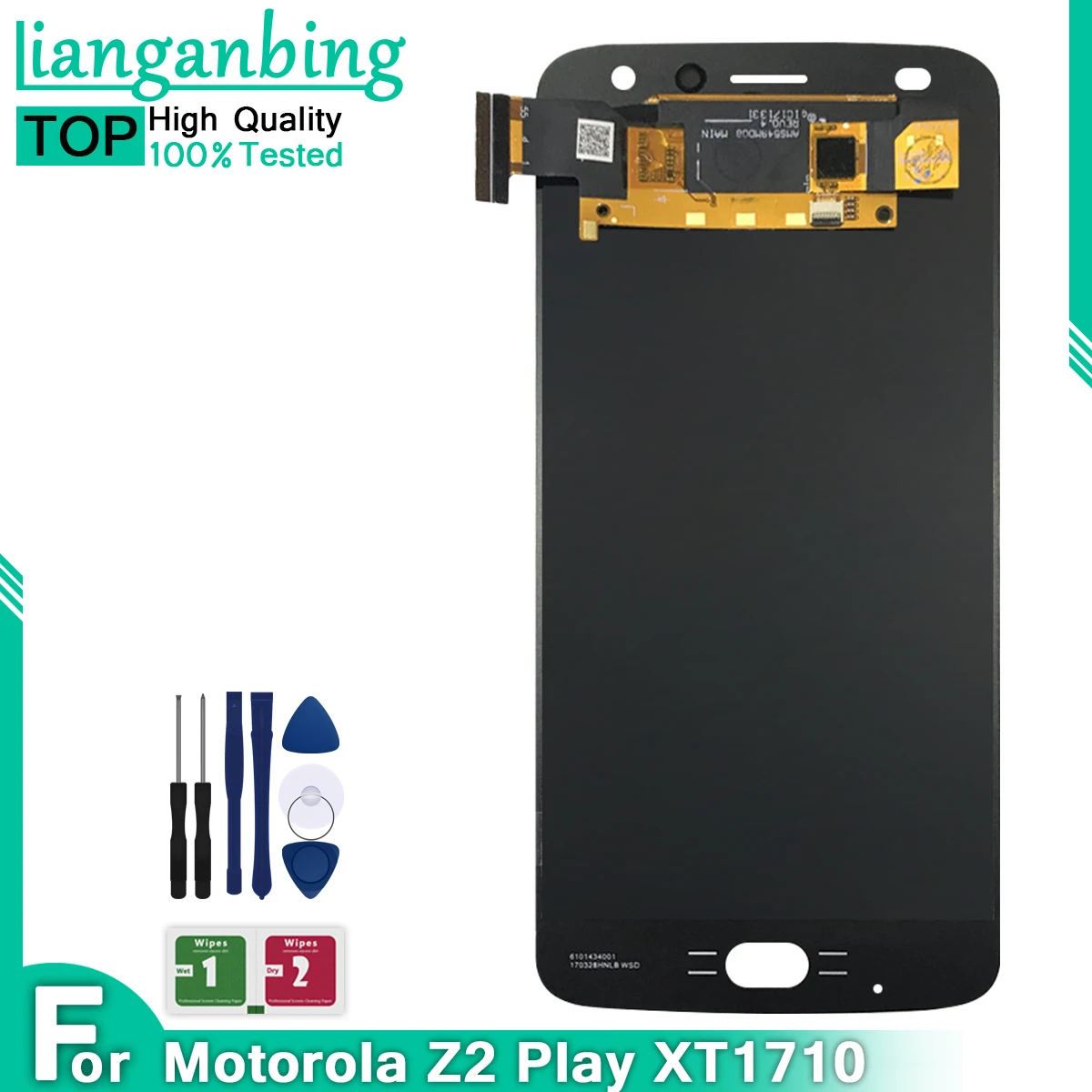 Оригинальный ЖК-дисплей для Motorola Moto Z2 Play XT1710 сенсорный экран дигитайзер в сборе