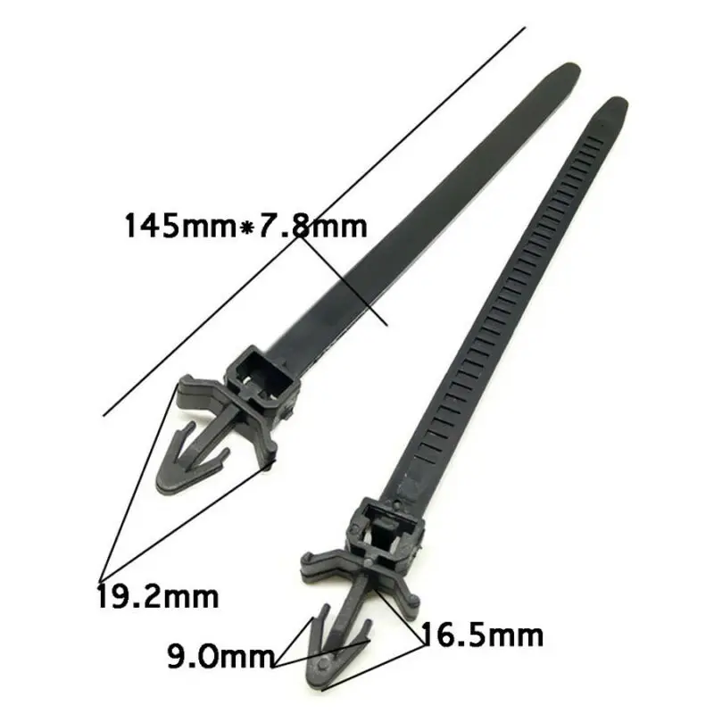 Wire Cable Ties Wrap 50x Band Car Clips Fastener Nylon Released Straps Duable | Автомобили и мотоциклы