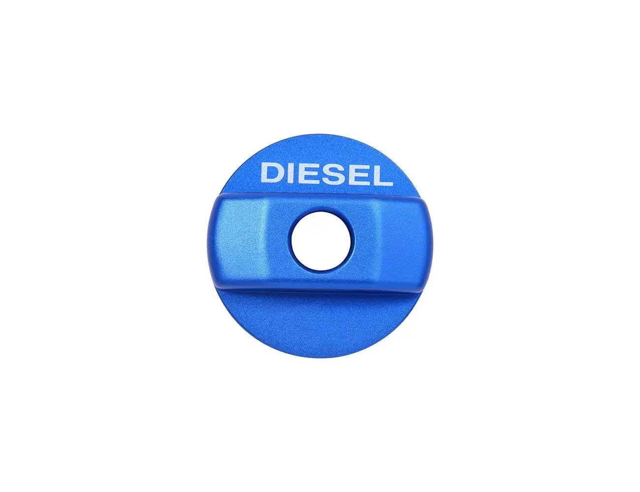Aluminum alloy Diesel Fuel Tank Cap Frame Trim For Land Rover Defender 90 110