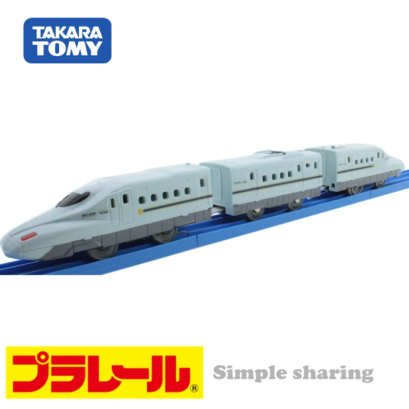 Takara Tomy Pla Rail Plarail S-04 N700 Shinkansen с светильник Mizuho Sakura Japan Railway Train Электрический