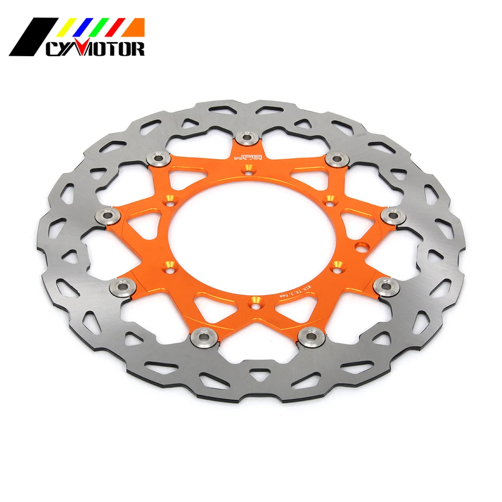 320 мм плавающие тормозные диски ротор для KTM SXS-F XCW XCF EXC MX MXC SX XC EXCF GS LC4 250 300 350 380 400 450