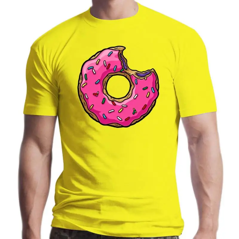 New Donut T Shirt Donut Homer Yellow Sprinkles Lisa Marge Bart Maggie