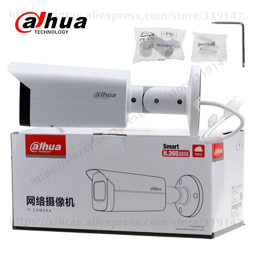 Dahua IPC-HFW4631H-ZSA 6MP ip-камера 2,7~ 13,5 мм 5X зум VF объектив обновление с IPC-HFW4431R-Z Встроенный микрофон слот для sd-карты PoE камера