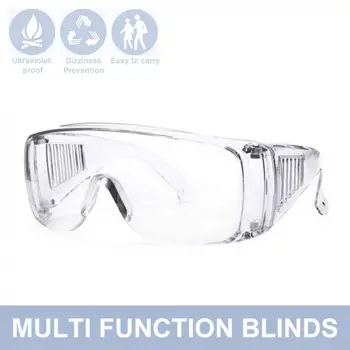 

Transparent Safety Glasses Anti-splash Eye Protection Goggles Anti-fog Dust-proof Wind-proof UV-proof Goggles Medical Eyewear