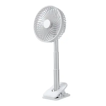 

Rechargeable Table Desk USB Fan Silent Mini Fan Electric USB Fans 3 In 1 With Double Blades For Home Office