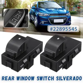

Front Rear Right Electric Power Window Switch Control Black For Buick/Lucerne/Chevrolet/Silverado/GMC/Chevy #22895545