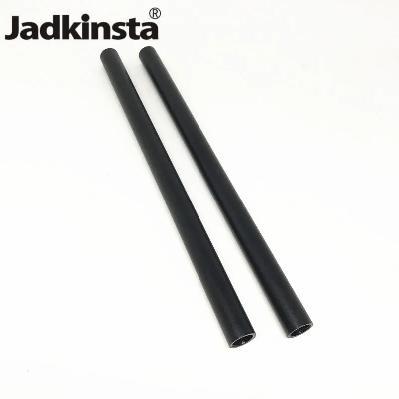 Jadkinsta 2 шт. алюминиевый сплав диаметром 15 мм стержни 10 см 25 30 40 длиной с резьбовым