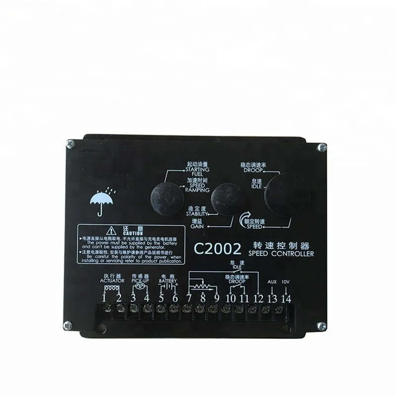 C2002 Speed controller diesel engine electromechanical control board electronic intelligent DC motor governor