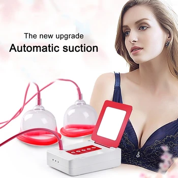 

Electric Chest Massager Female Breast Enlargement Pump Vacuum Attraction Beauty Health Care Machine