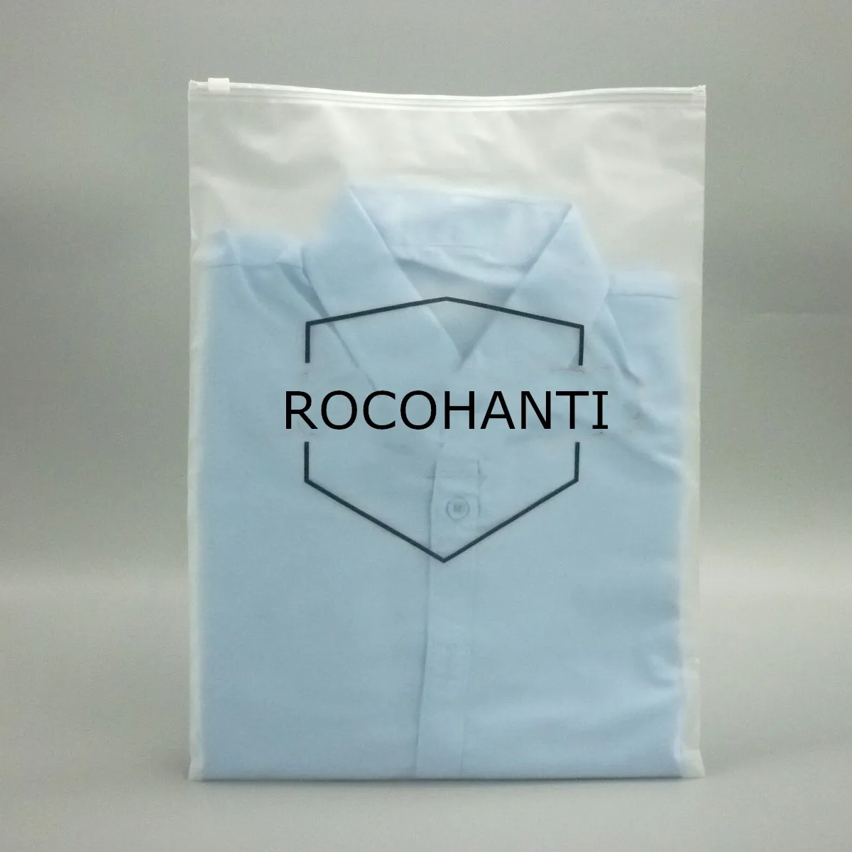 

200x Matte Frosted Plastic Bag Customized Logo Printing Apparel Reusable Ziplock Bag Garment Towel T-Shirt Clothes Zipper Bags