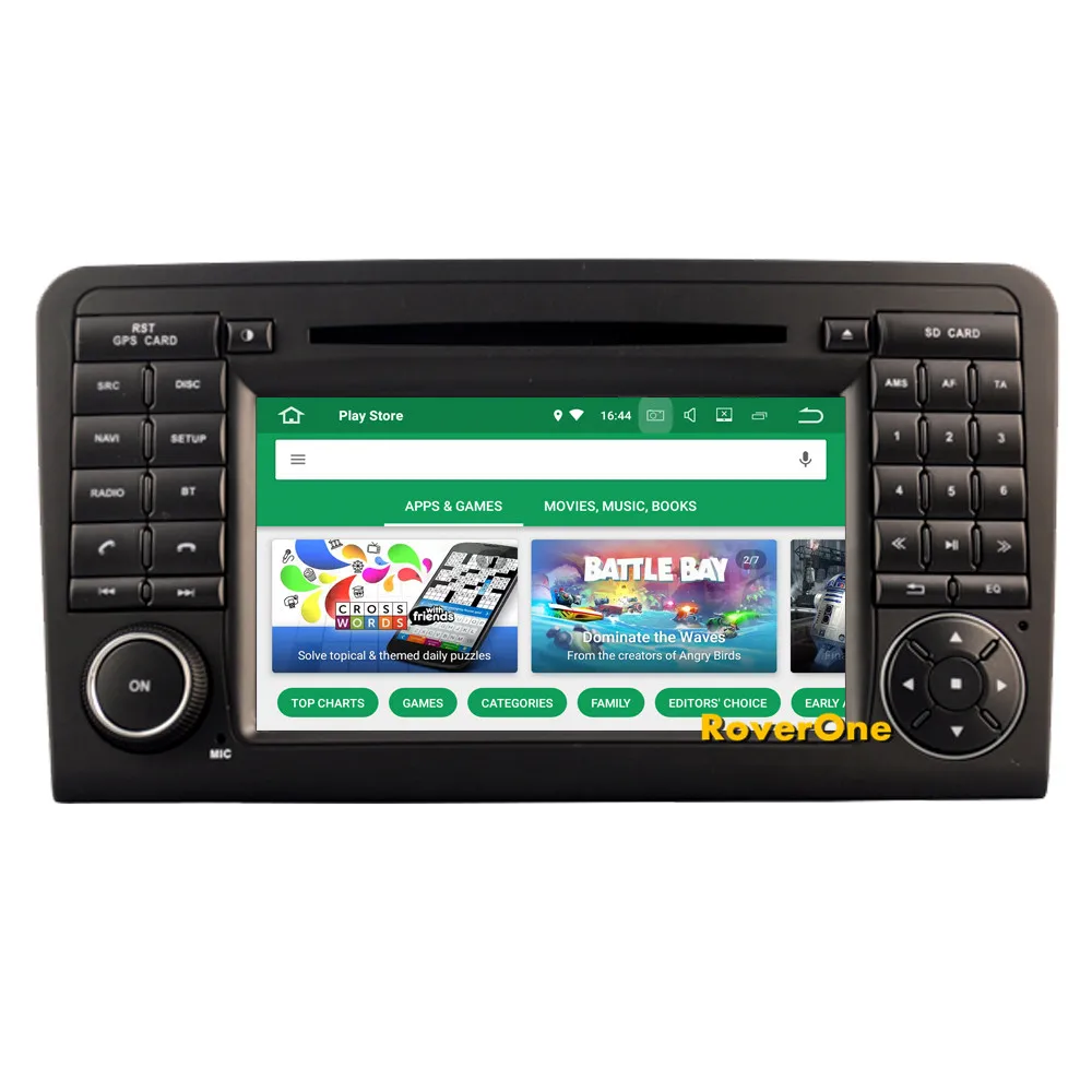 Top RoverOne Car Multimedia Player For Mercedes Benz W164 ML300 ML320 ML350 ML430 ML450 ML500 ML550 Android 9.0 DVD Radio Naviagtion 12
