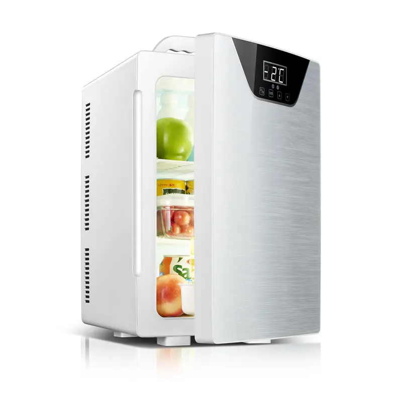 Freeze Heating Insulation Box Car Refrigerator 20L 60W Car Freezer 12v 220V Cooler MIMI Portable Freezer Dual-use Refrigeration