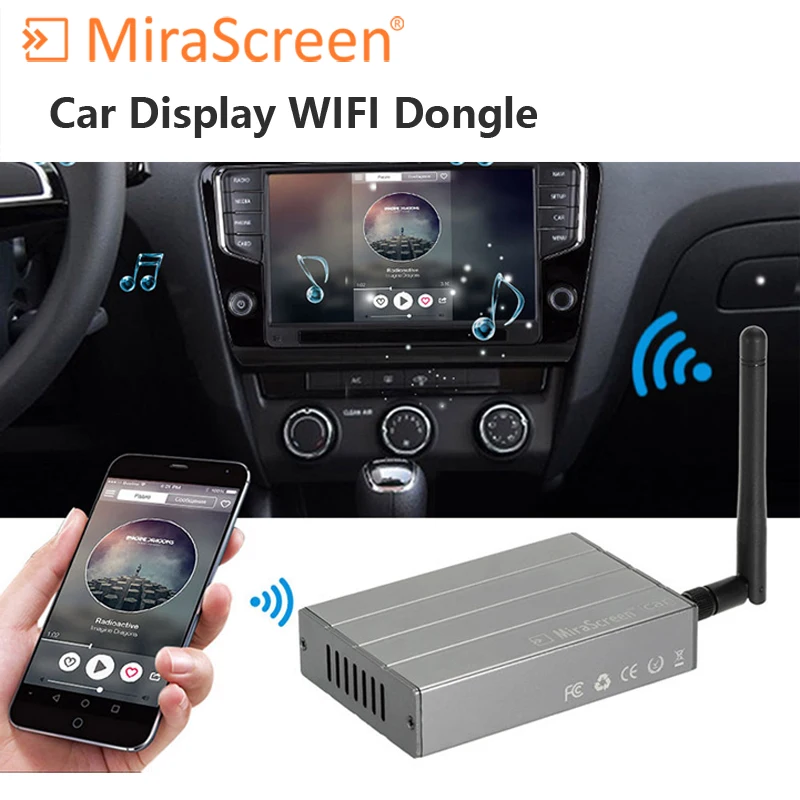 MiraScreen car HDMI TV Stick Wifi anycast Miracast DLNA Airplay CVBS car Multimedia Display Dongle Mirror