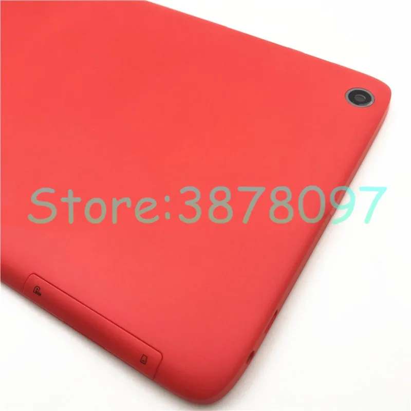8,0 дюймов для lenovo A8-50 A5500 A5500 батарейный дверной корпус Пластиковая Задняя Крышка Корпус Запасные части со стеклом камеры