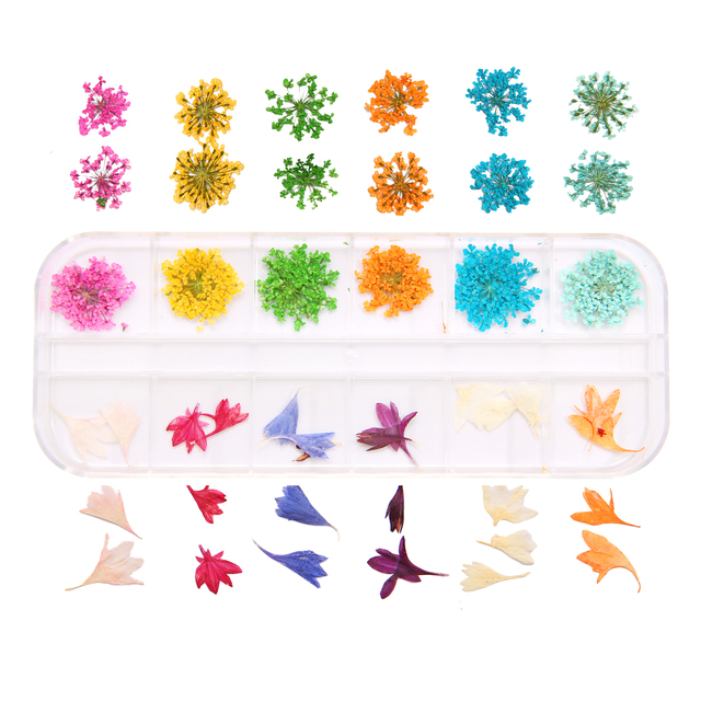 Dried Flowers Dry Plants for Resin Molds Fillings Epoxy Resin Pendant Necklace Jewelry Making Craft DIY Nail Art Decoration