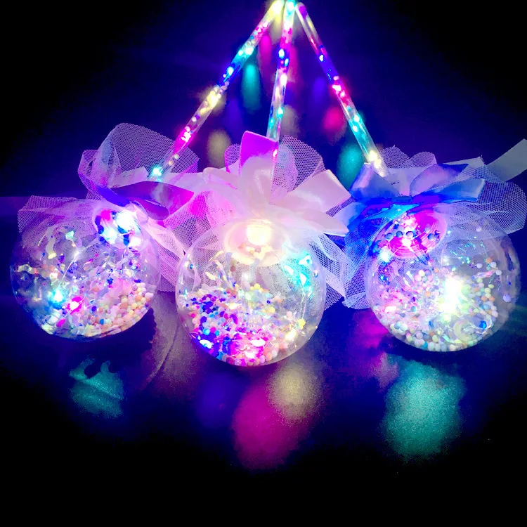 

Shining Star Rod Magic Wand Peach Heart CHILDREN'S Toy LED Lollipop Night Market Stall Hot Selling