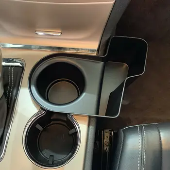 

Black Central Gearbox Side Storage Box Organizer For Jeep Grand Cherokee 2011-2018 High Quality ABS Cup Holder