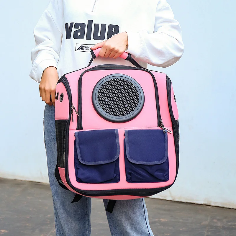 

Large Size Pet Backpack mao bao Nursing Portable Cat Shoulder Carry Box Space Packed Cabin School Bag Dog Bag