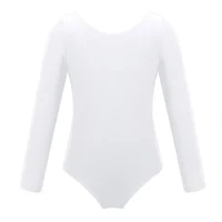 Justaucorps de danse de gymnastique pour enfants, vêtements de danse à manches longues, Costumes classiques pour adolescentes, Tutu de Ballet, vêtements de danse Bailarina 3