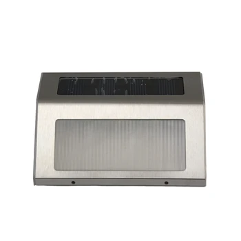 

Fashion Outdoor Wall Lamp Stair Lamp 2V 0.1W Household Solar Energy LED Garden Yard Lamp Fence Lamps Drop Shipping