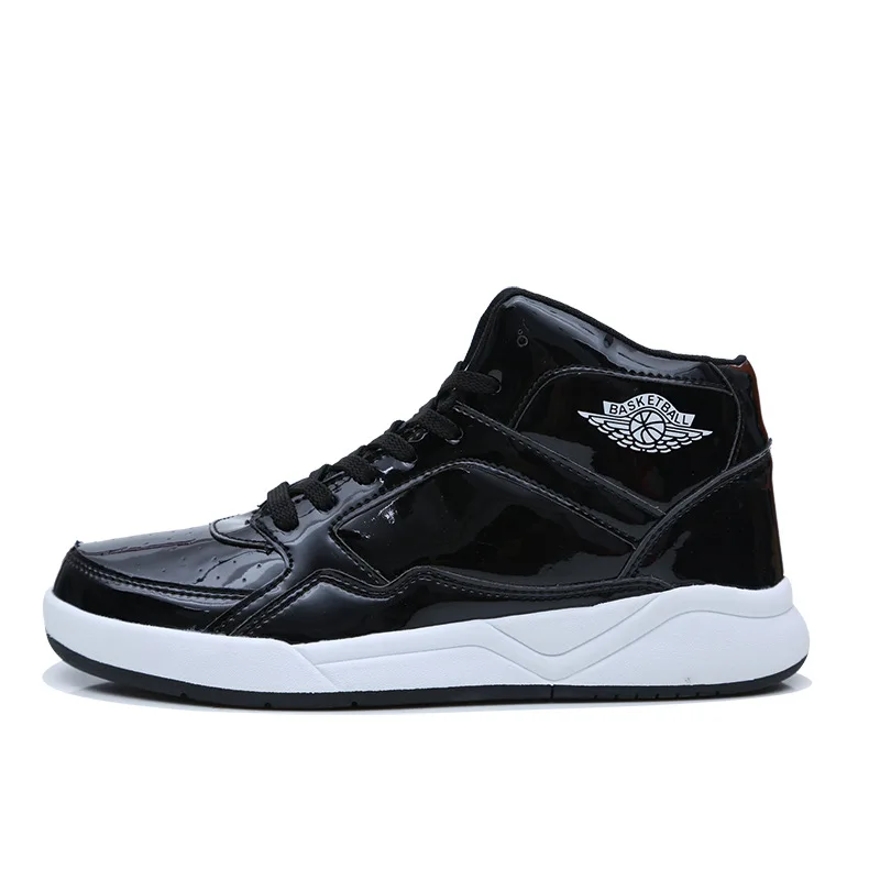 

Spring And Summer New Style Mirror Hight-top Basketball Shoes Korean Trend of Fashion Comfortable Hip Hop Sports Outdoor MEN'S S