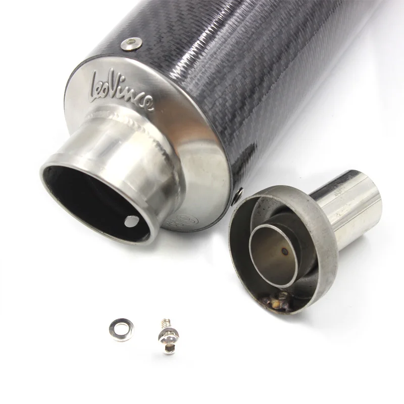 51 мм Akrapovic выхлопной мотоцикл мото трубы SC проект для Leovince CBR125 ER6N ER6R YZF600 Z750 CBR CB400 CB600 CBR600 CBR1000