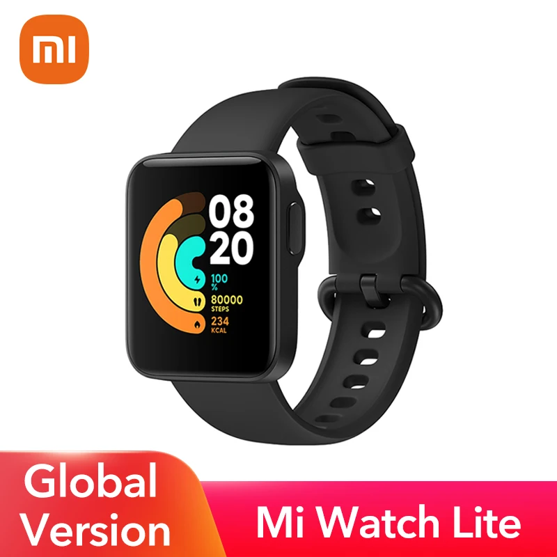 Xiaomi mi relógio lite bluetooth relógio inteligente gps 5atm à prova  dwaterproof água smartwatch fitness monitor de freqüência cardíaca mi banda  versão global|Relógios inteligentes| - AliExpress