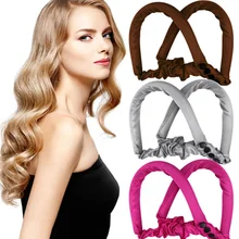 Barra para rizar el cabello sin calor, cinta para el cabello, rodillos para dormir, moldeadores de ondas, herramienta de estilismo para el cabello