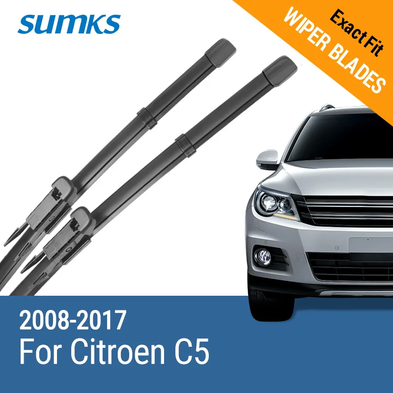 Щетки стеклоочистителя SUMKS для Citroen C5 28 дюймов и 22 дюйма подходят рычагов с