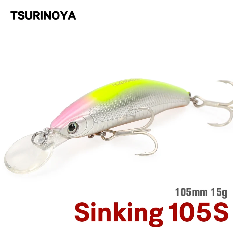 TSURINOYA погружная гольян рыболовная приманка жесткие приманки DW13 90 мм 15 г глубокие 2