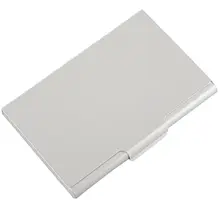 Креативная Полезная коробка крышка кредитная и визитная карточка кошелек(серебро