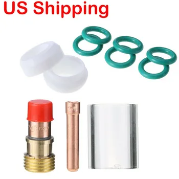 

10pcs Torch Gas Lens TIG Welding 639901 Metal For WP-17 WP-18 WP-26 Tools