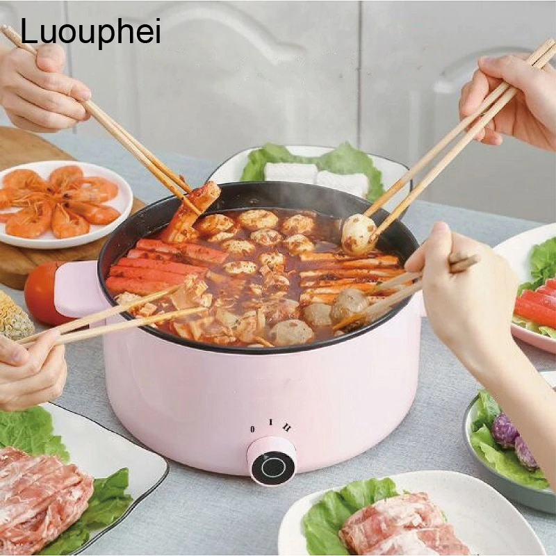 Electric skillet split type multifunctional household electric hot pot  small dormitory noodle cooking pot for cooking - AliExpress