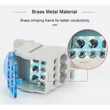 Din-рейка клеммные блоки один в несколько вне распределительный блок питания коробка 831F