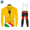 Barton Cycling Jerseys Competition Grade Winter Thermal Fleece Long Sleeve Jacket Bib Pants Custom Design Cycling Set Kit 4
