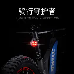 Twooc новые продукты смарт-стоп-зонд задний фонарь габаритные огни для велосипеда быстроразъемный Тип задние фонари Спортивное наружное