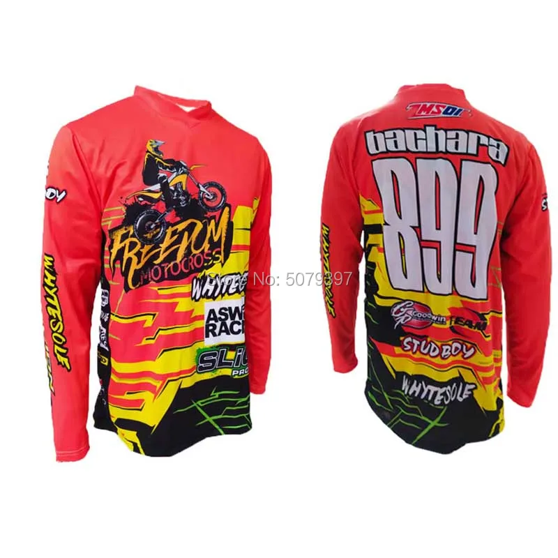 2021 Enduro Downhill Jersey Long Moto Jersey Racing Off Road Moto Rcycle Moto Cross Jersey Mx Cycling Jersey Hombre Bmx Racing