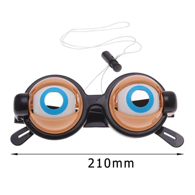 Crazy Eyes Creative Kids Party Favor Funny Pranks Glasses Novelty Glasses Toys Party Accessories Children Birthday Gifts 6