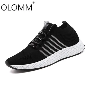 

Summer New Flying Woven Sports Running Belt Flat Casual Shoes Tenis Masculino Adulto Chunky Sneakers Zapatos De Hombre Piergitar