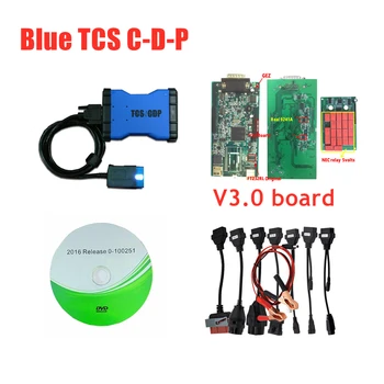 

High Quality V3.0 Green pcb With Bluetooth 2016.0 keygen MVD Scanner obd obd2 cars & trucks diagnostic tool 3 in1