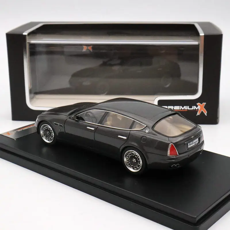 Премиум X 1/43 для Mas ~ рати Quattroporte bellладжо Fastback 2008 темно серый PR0468R полимерная модель