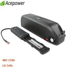 Original 48V Battery ebike Battery Hailong 18650 LG Cell 48 V 17Ah for BBS02 BBS02B 750W 500W BBS01 350W 250W TSDZ2