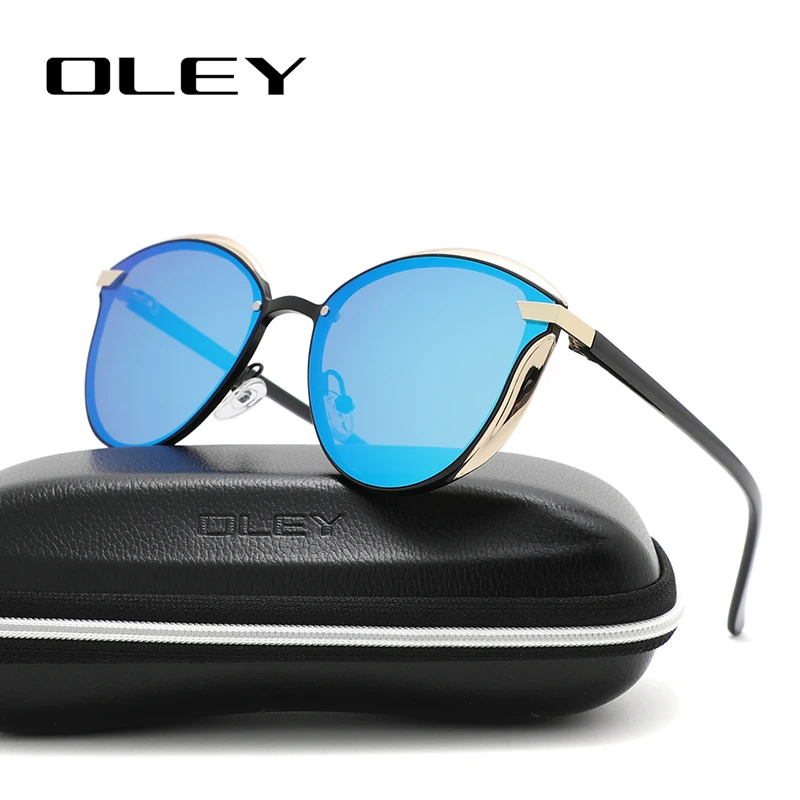 

OLEY Cat Eye Sunglasses Women Polarized Fashion Ladies Sun Glasses Female Vintage Shades Oculos de sol Feminino UV400 Y7824
