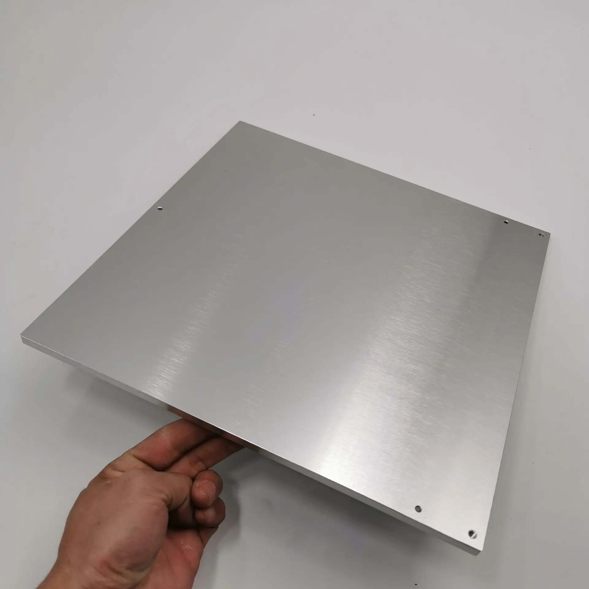 

Funssor V1.8 3D printer DIY MIC6 aluminum build plate 8mm thickness anodized 300x300mm