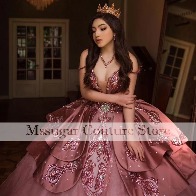 Рисунок 3 - 2022 розовые платья Золушки и Quinceanera